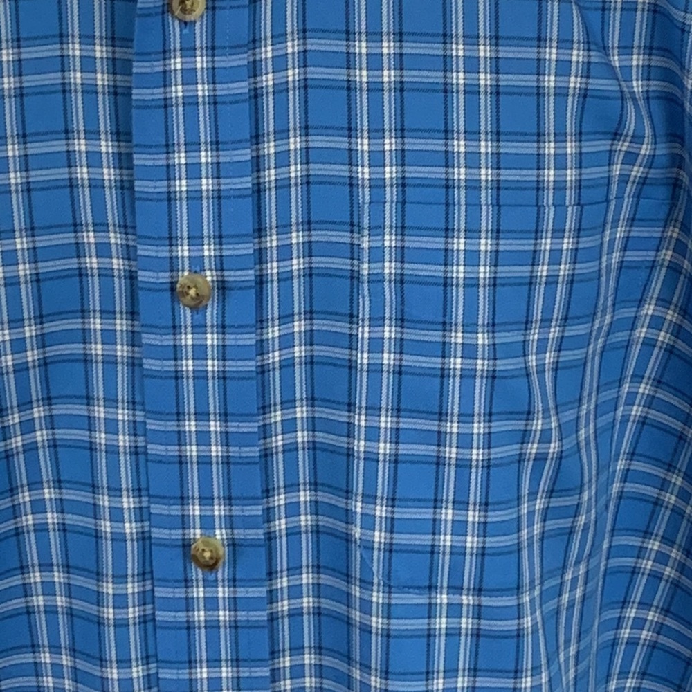L.L. Bean long sleeve button down collar shirt. L - Picture 4 of 7